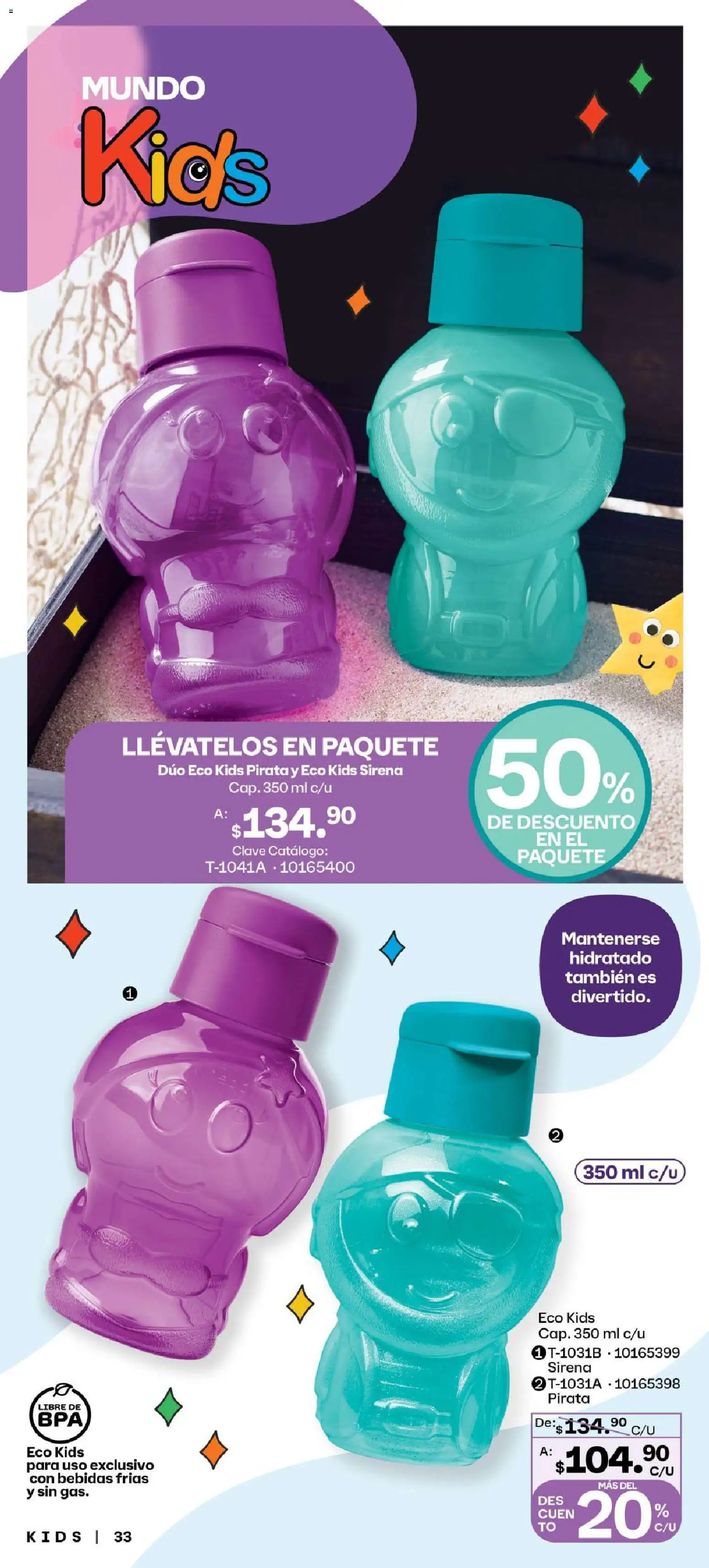 Nuevas ofertas de Tupperware válidas en toda la República Mexicana desde el 26.01.2026. ¡Encuentra las mejores ofertas en Tupperware catálogo! | Página: 33