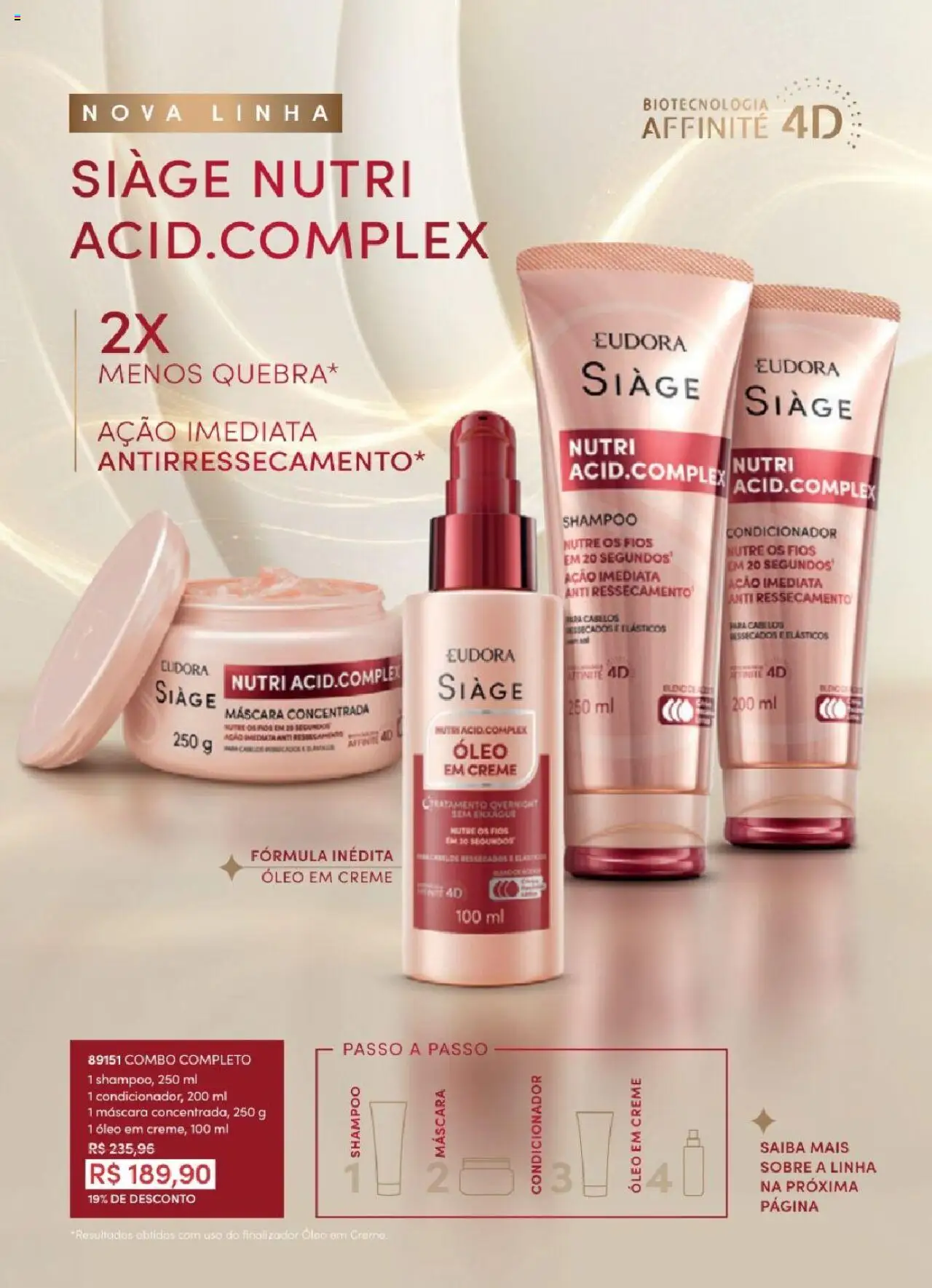 Eudora Folheto - válido de 06.06.2025 | Página: 3 | Produtos: Condicionador, Elásticos, Óleo, Creme