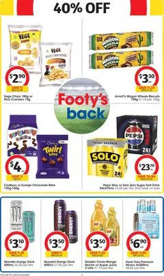 Preview of Coles Catalogue  - valid from 25.02.2026 | Page: 5 | Products: Dairy, Juice, Rice, Water