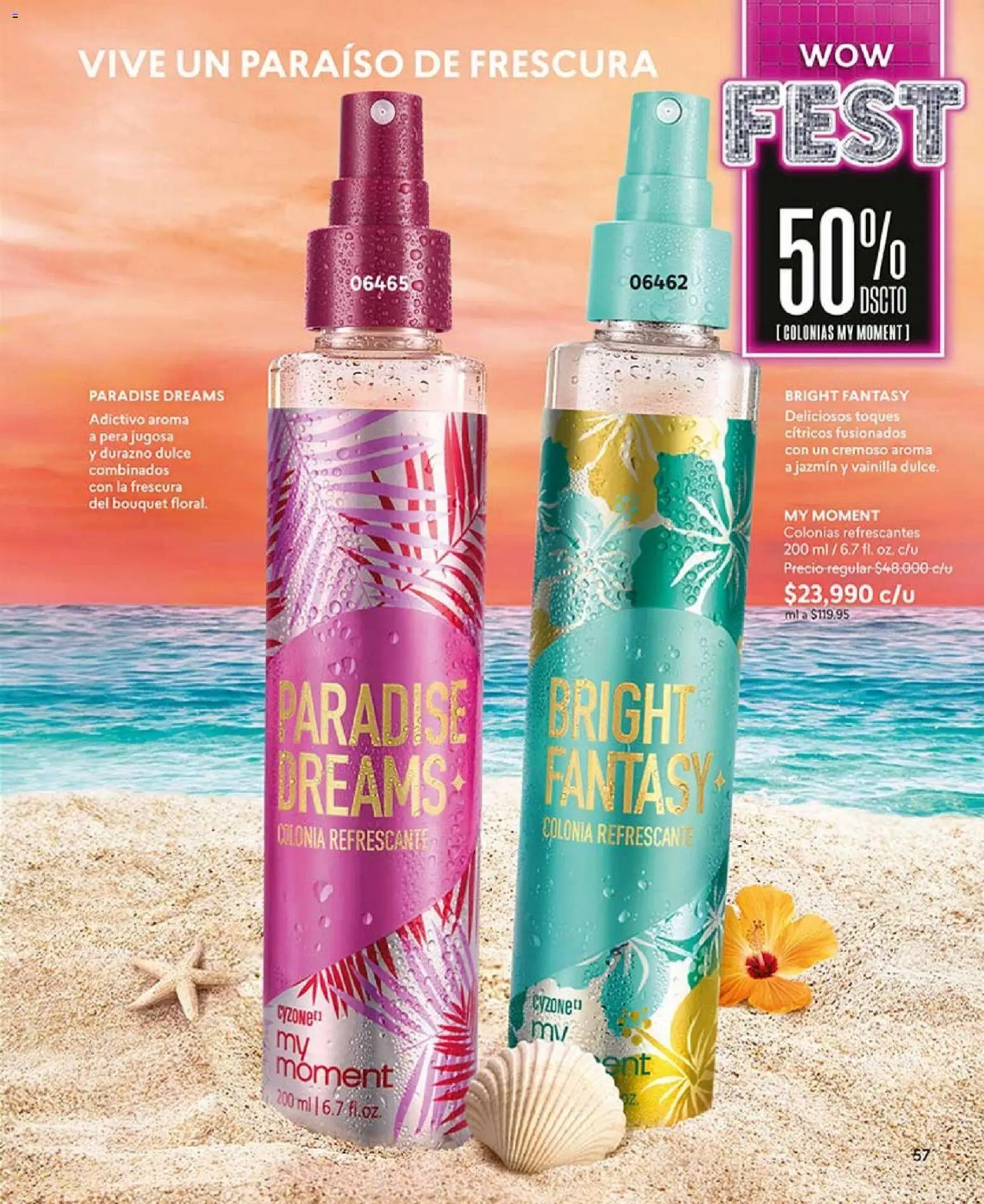 CyZone revista - valida desde el 01.04.2026 | Página: 57 | Productos: Durazno, Pera