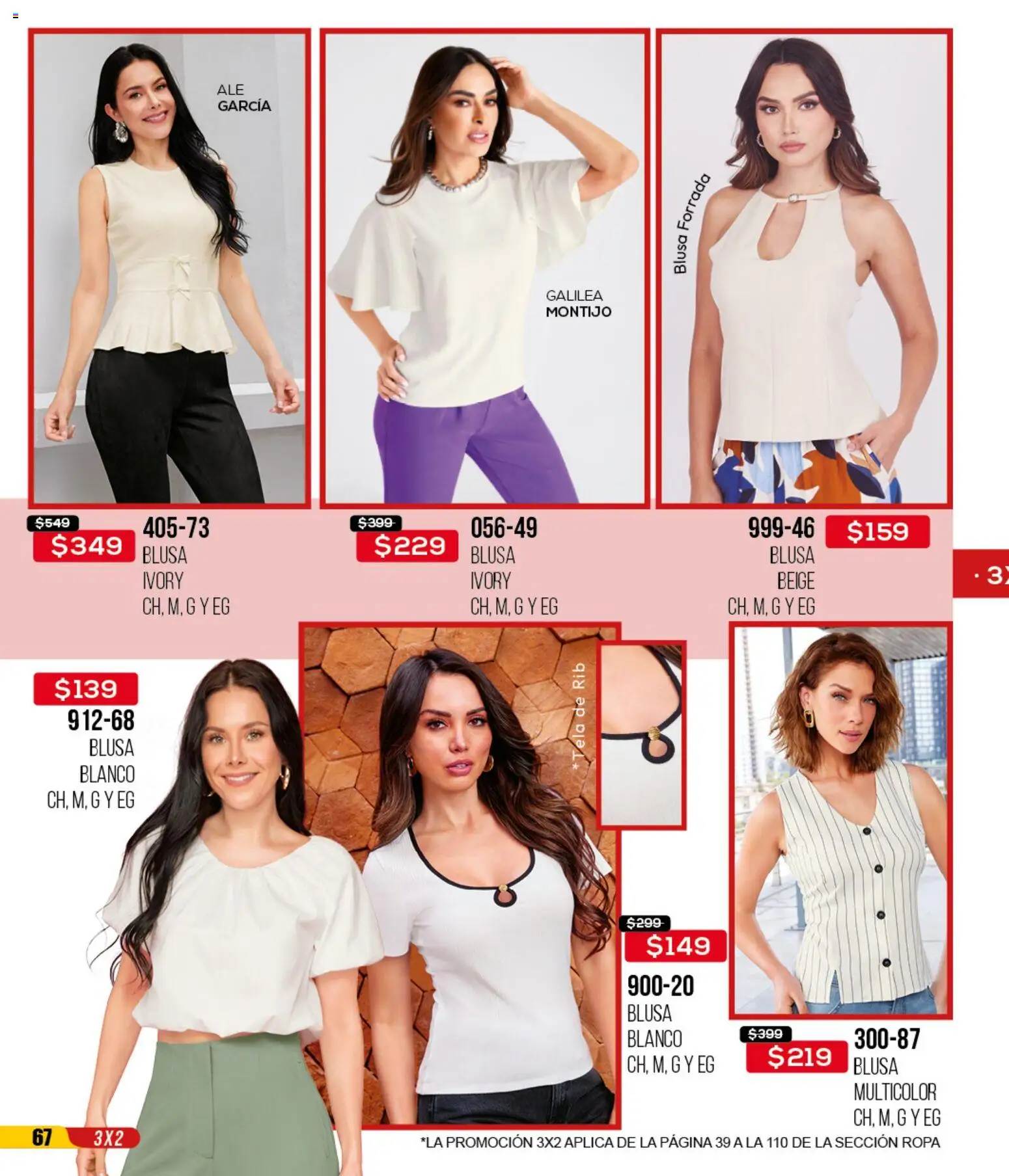 Nuevas ofertas de Cklass válidas en toda la República Mexicana desde el 14.04.2026. ¡Encuentra las mejores ofertas en Cklass catálogo 3X2 Digital Ropa! | Página: 68 | Productos: Blusa, Ropa