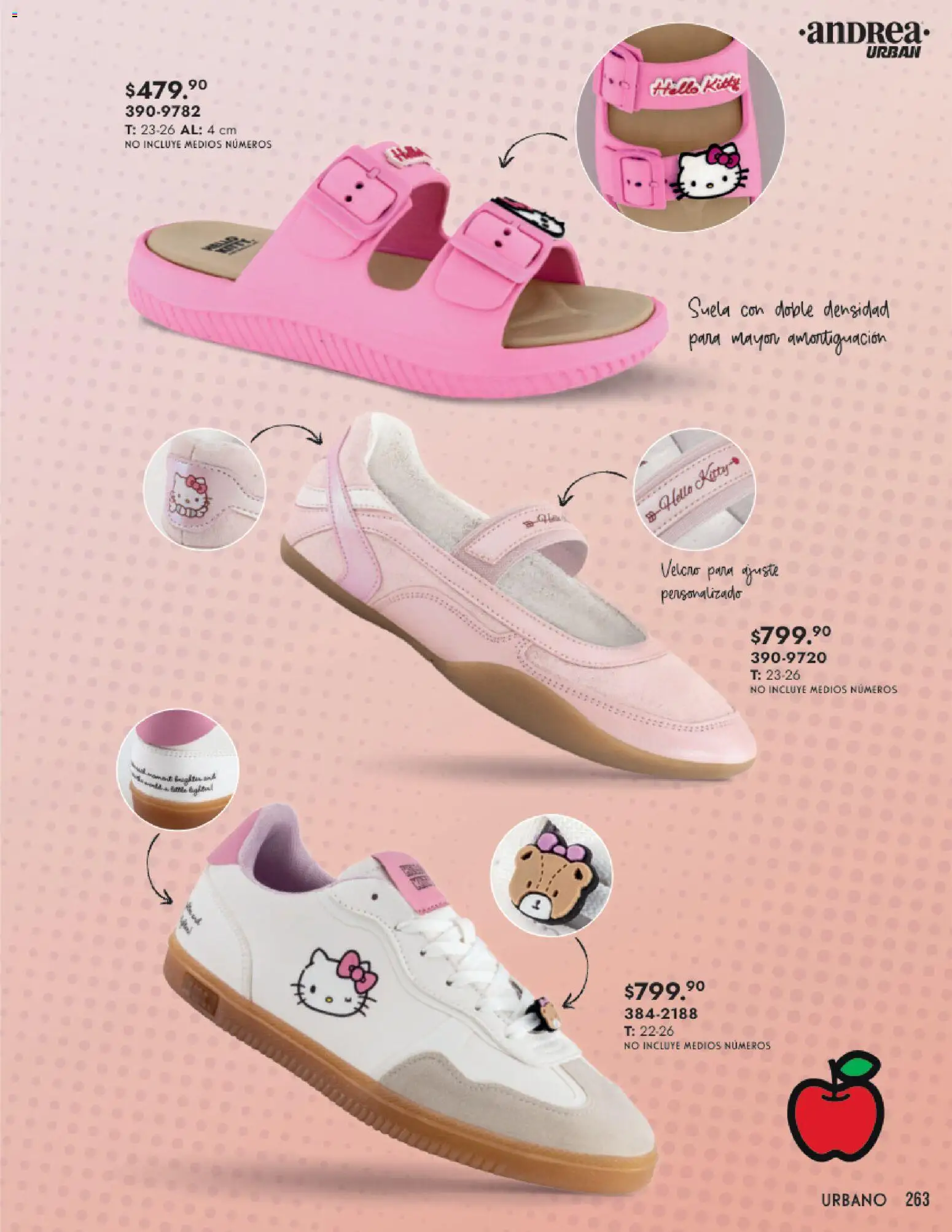 Nuevas ofertas de Andrea válidas en toda la República Mexicana desde el 25.01.2026. ¡Encuentra las mejores ofertas en Andrea catálogo Calzado Dama! | Página: 263