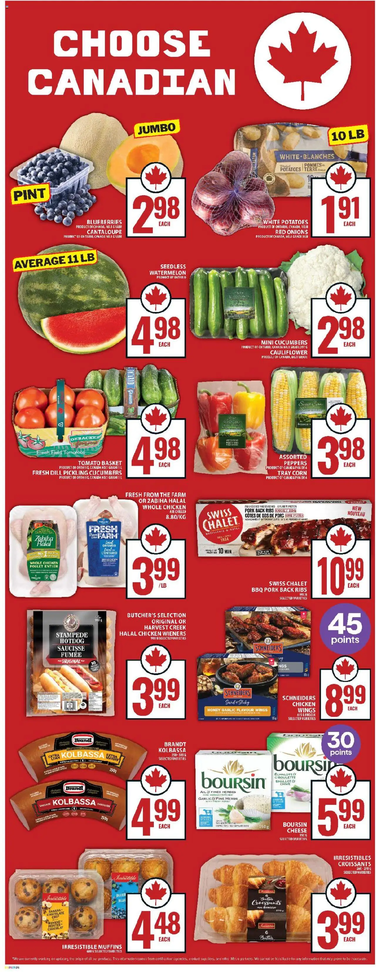 Food Basics flyer valid from 21.08.2025 | Page: 8 | Products: Basket, Butter, Cheese, Beer
