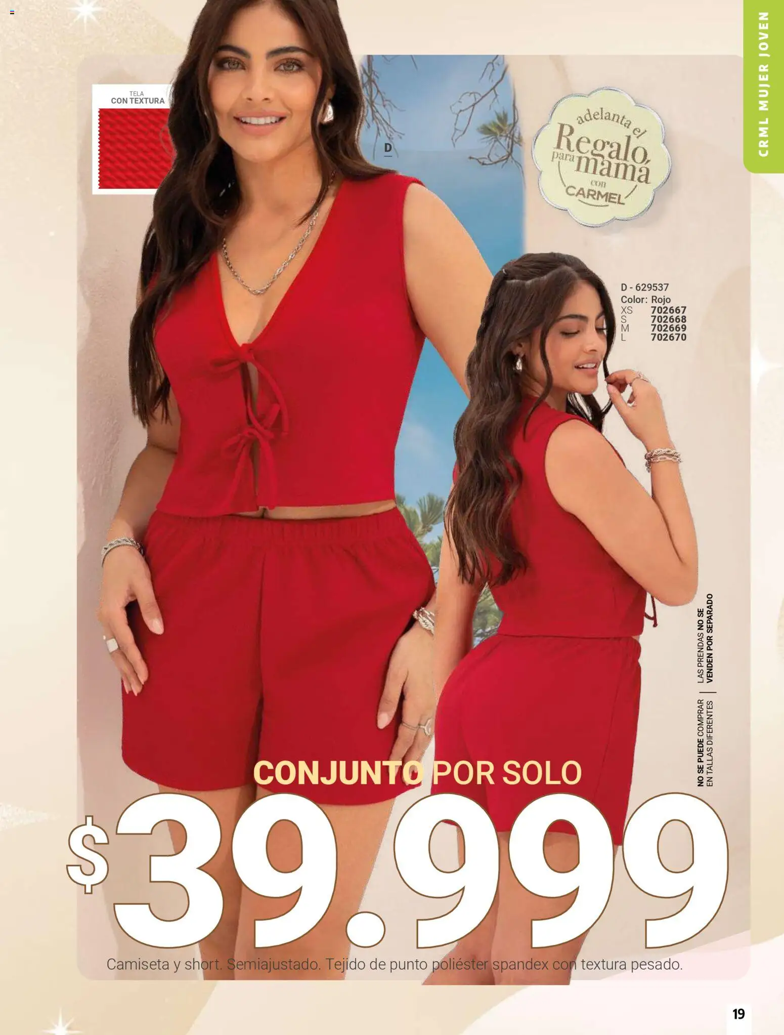 Carmel revista - valida desde el 01.06.2026 | Página: 19 | Productos: Camiseta, Conjunto