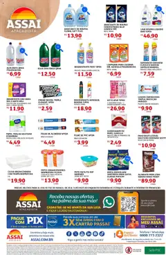 Assaí Atacadista Folheto - válido de 28.07.2025 | Página: 4 | Produtos: Shampoo, Alvejante, Rolo, Creme