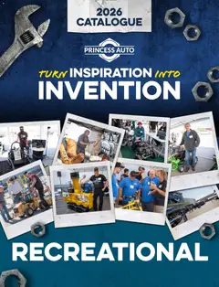 Preview of Princess Auto catalog - Recreational from shop Princess Auto valid from 21.04.2026