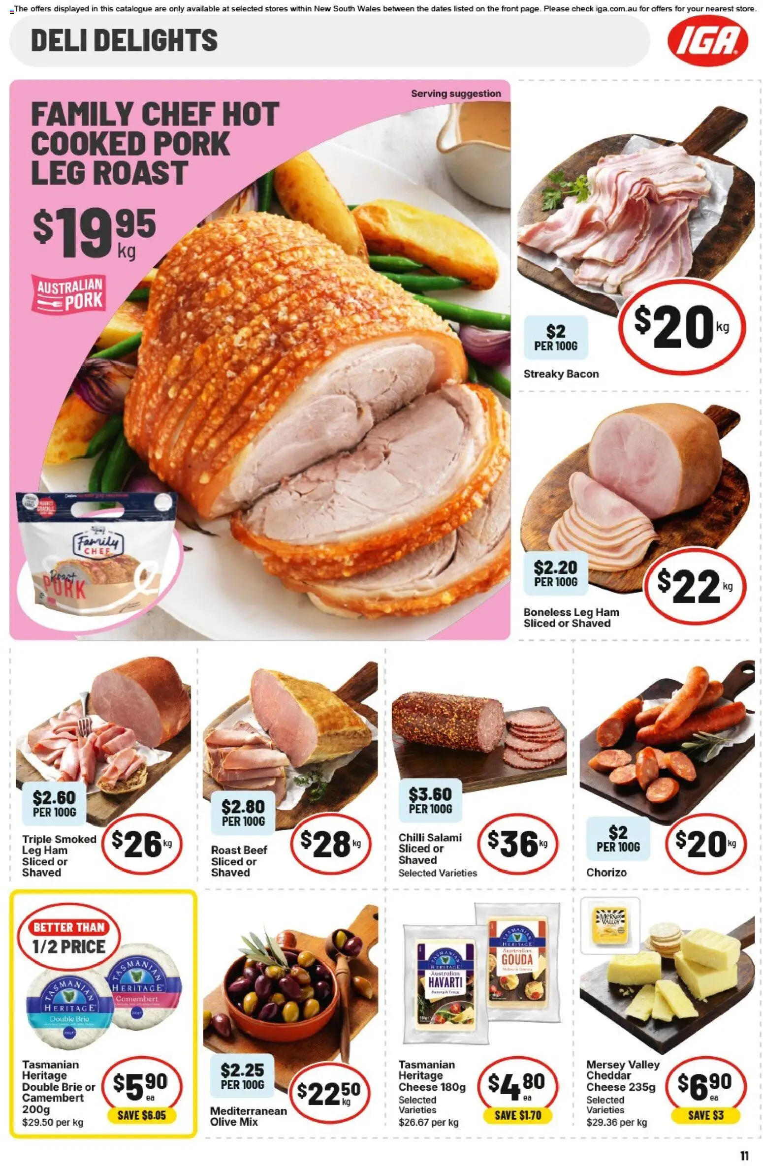 IGA catalogue - valid from 25.02.2026 | Page: 16 | Products: Bacon, Cheese, Beef, Chilli