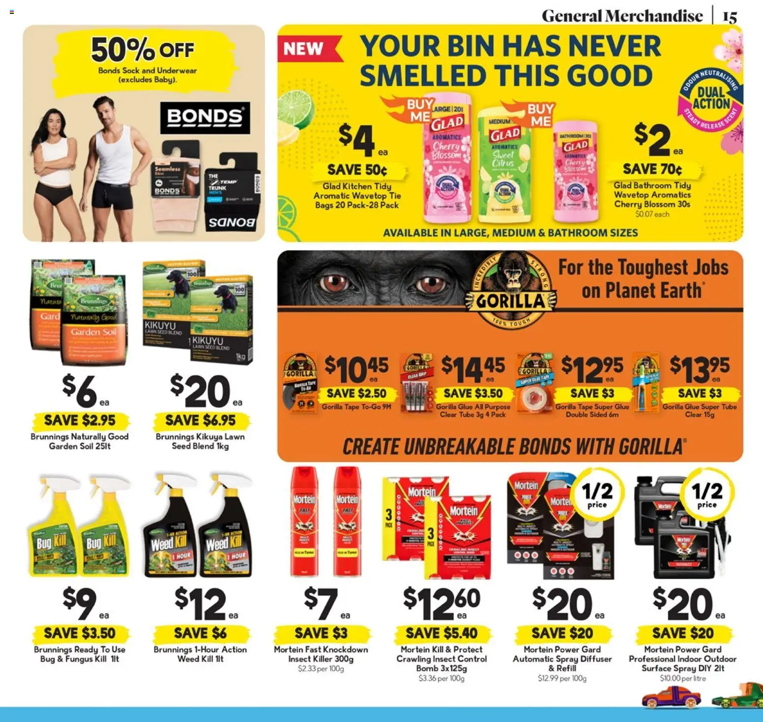 Drakes catalogue - valid from 05.11.2025 | Page: 15 | Products: Weed, Soil, Underwear, Bathroom