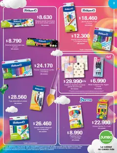 Jumbo revista - valida desde el 18.07.2025 | Página: 3 | Productos: Estuche, Sacapuntas, Sobre, Caja