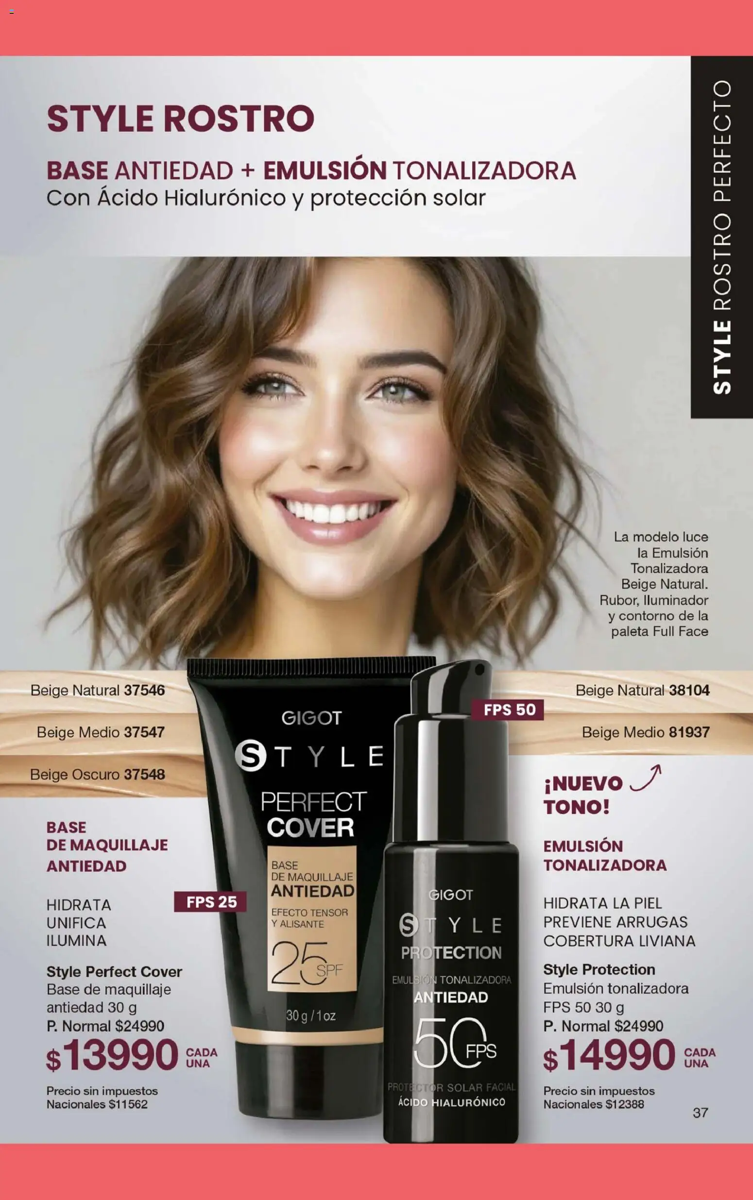 Gigot - CAMPAÑA 05 │ válido desde el 28.02.2026 | Página: 49 | Productos: Base de maquillaje, Maquillaje, Iluminador, Paleta
