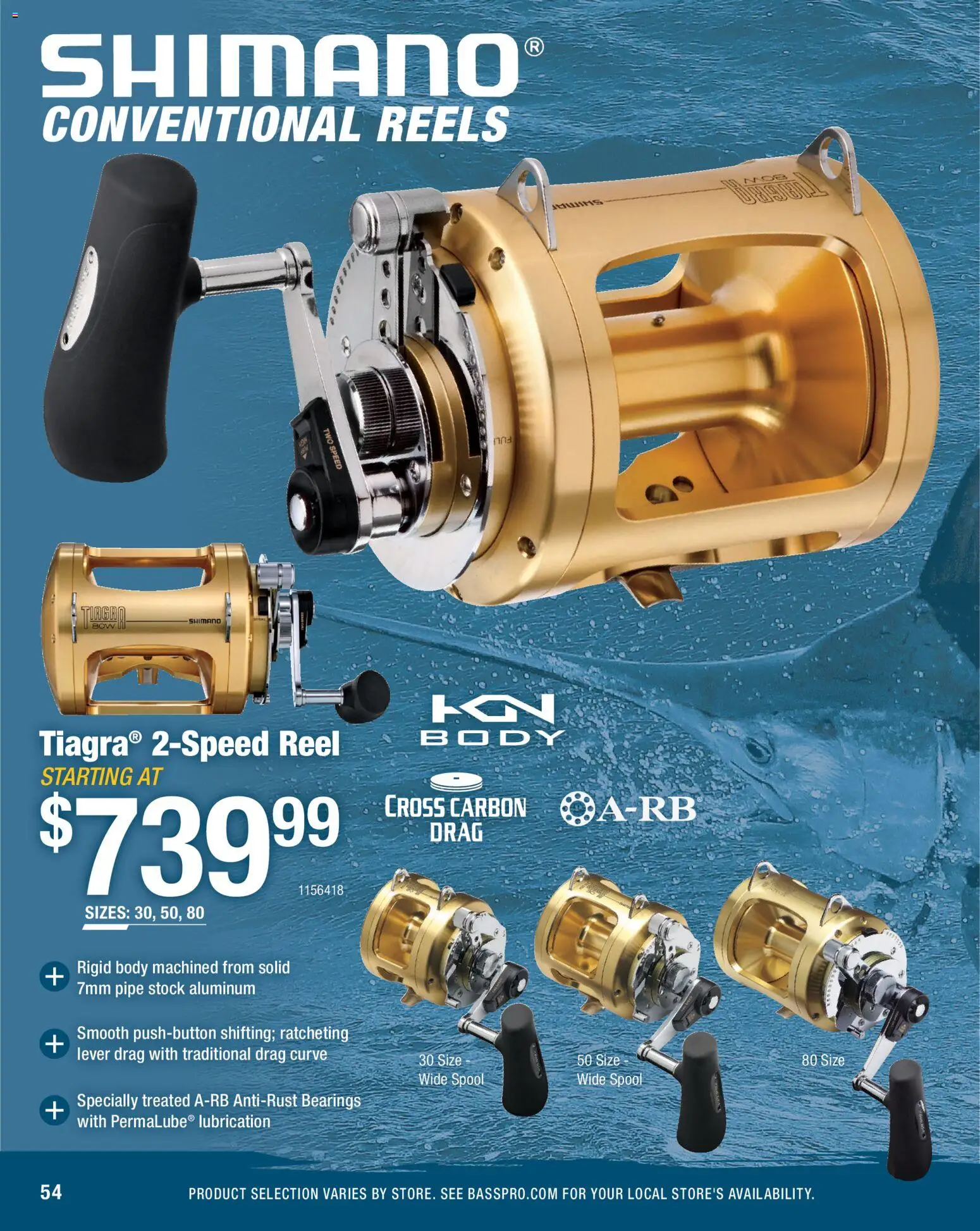 Cabela's Saltwater Specialist 26 - valid from 15.12.2025 | Page: 54 | Products: Pipe, Bearings