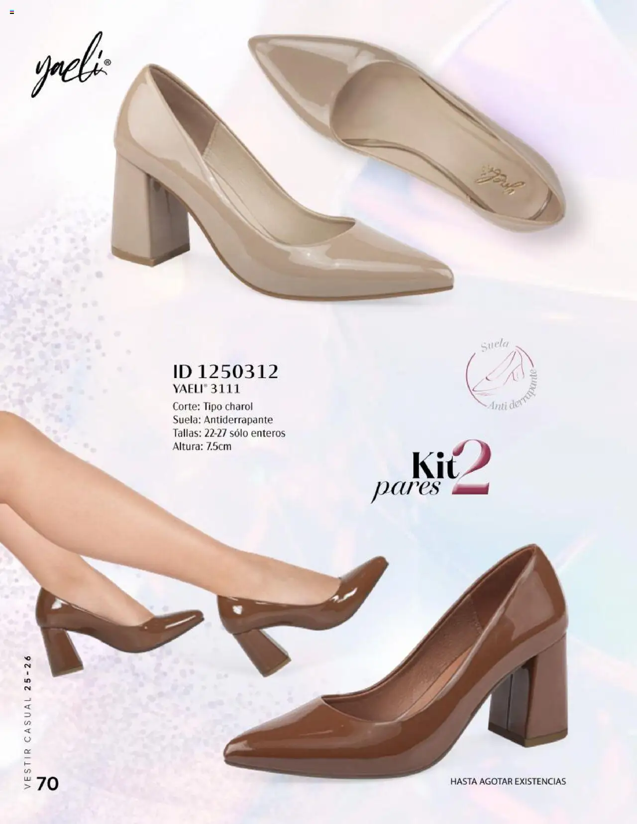 Nuevas ofertas de Price Shoes válidas en toda la República Mexicana desde el 25.09.2025. ¡Encuentra las mejores ofertas en Price Shoes - Catálogo Vestir Casual! | Página: 70