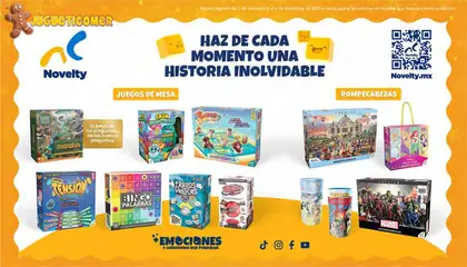 Vista previa de La Comer folleto, nuevo folleto de la tienda, válido en México a partir del 07.11.2025 | Página: 5 | Productos: Juego, Mesa