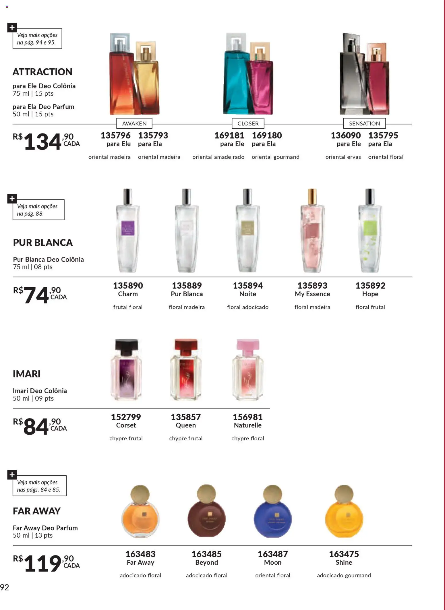 Avon Folheto - válido de 06.01.2026 | Página: 92 | Produtos: Corset