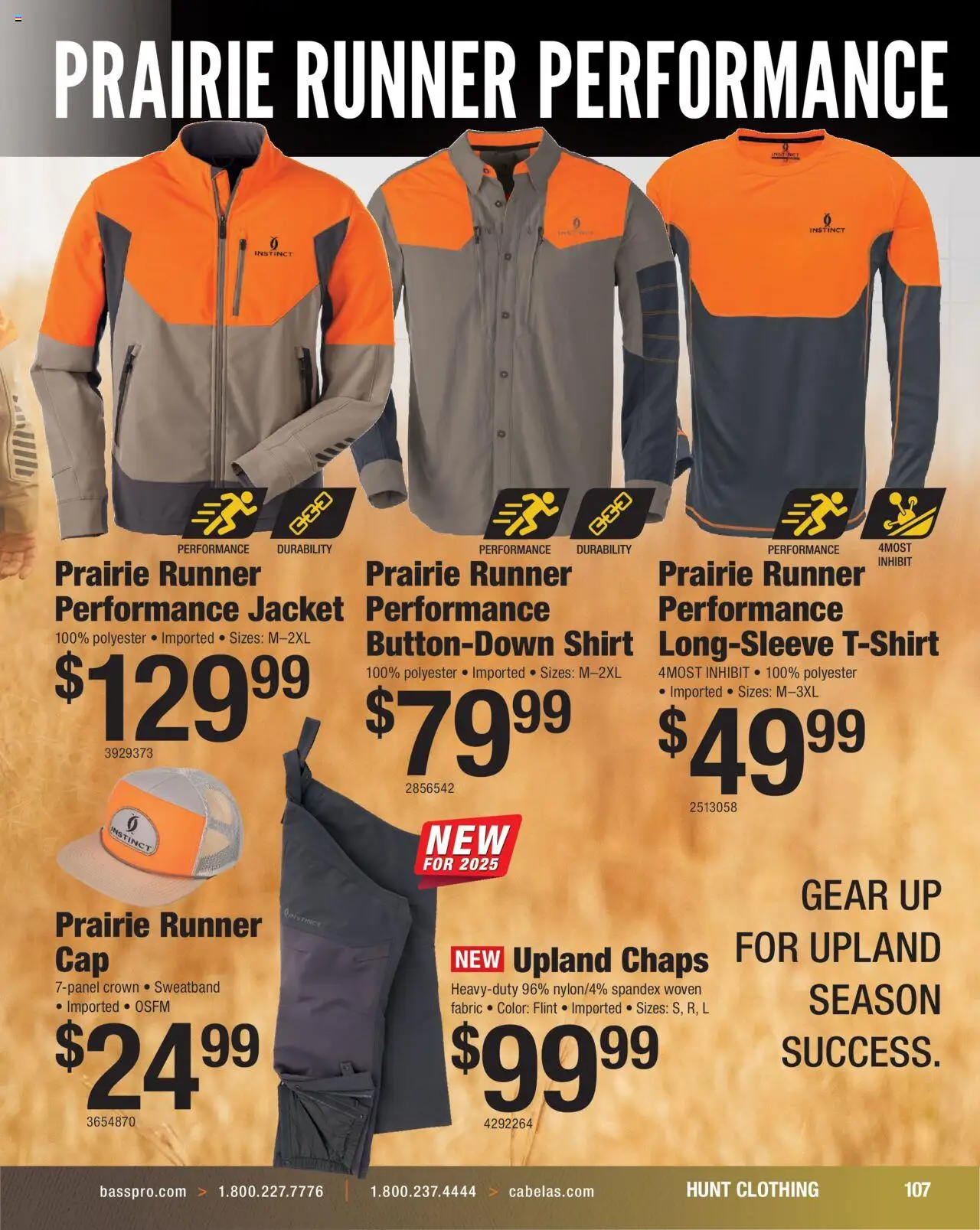 Cabela's Hunting Master 25 - valid from 11.08.2025 | Page: 107 | Products: Shirt, Jacket
