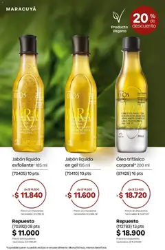 Vista previa Natura Catálogo Ciclo 4/2026 válido desde el 01.04.2026 | Página: 209 | Productos: Jabón líquido, Jabón