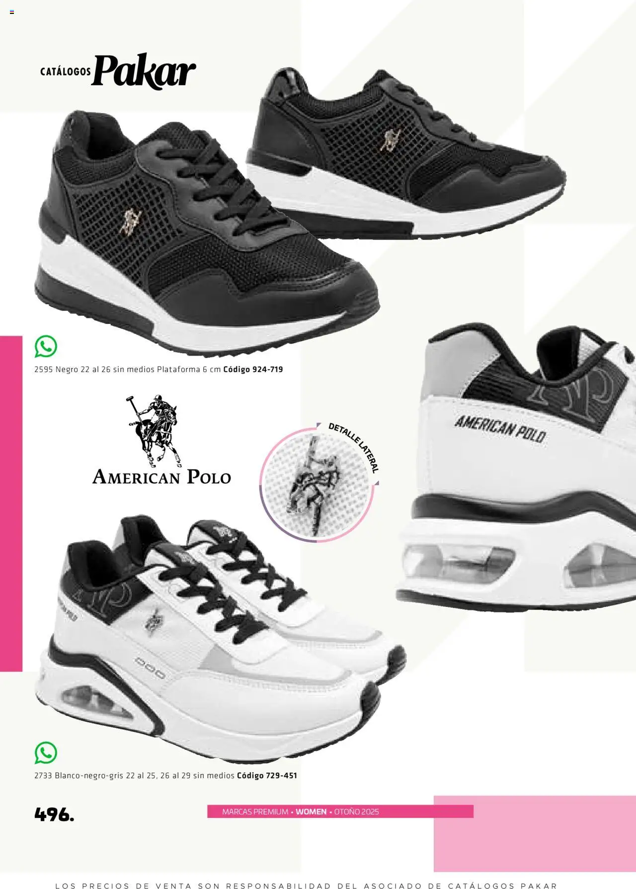 Nuevas ofertas de SC Pakar válidas en toda la República Mexicana desde el 29.08.2025. ¡Encuentra las mejores ofertas en SC Pakar - Catálogo Otoño Women! | Página: 496