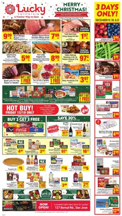 Preview of Lucky Supermarkets weekly ads valid from 17.12.2025