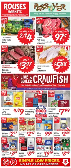Preview of Rouses weekly ads valid from 01.04.2026