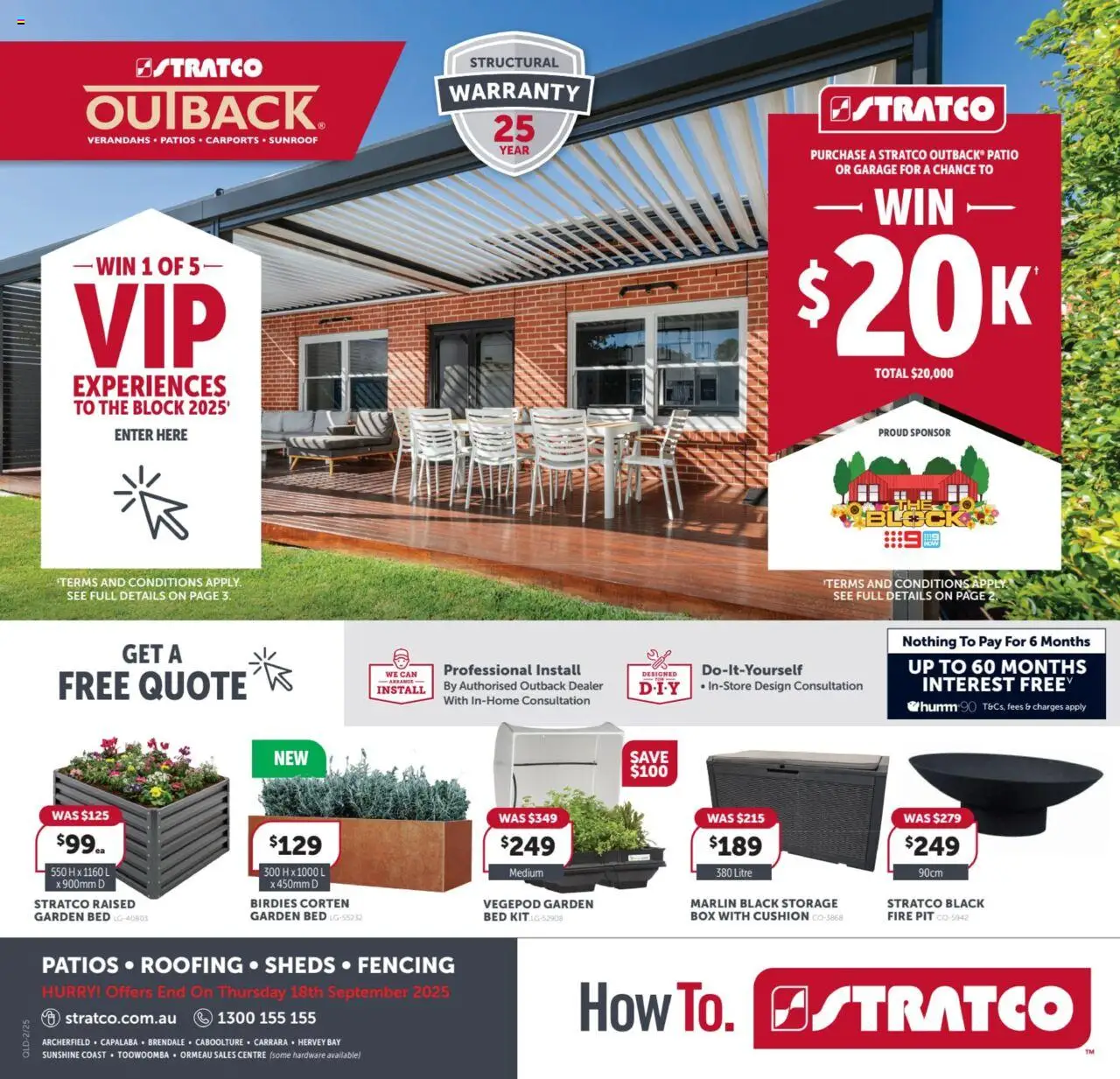 Stratco catalogue - valid from 08.08.2025 | Page: 20 | Products: Cushion, Box, Bed