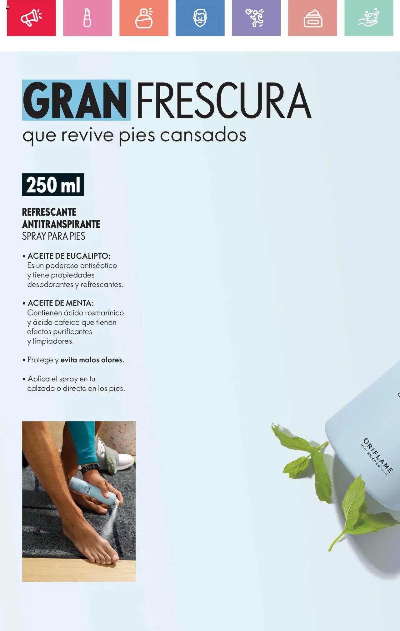 Oriflame catálogo │ válido desde el 21.06.2025 | Página: 122 | Productos: Antitranspirante, Aceite