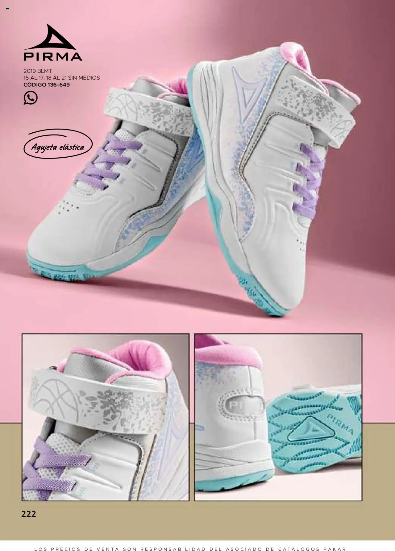 Nuevas ofertas de SC Pakar válidas en toda la República Mexicana desde el 24.07.2025. ¡Encuentra las mejores ofertas en SC Pakar - Catálogo Nina otoño / invierno! | Página: 222