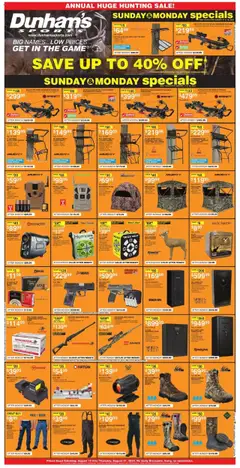 Preview of Dunham's Sports weekly ads valid from 15.08.2025