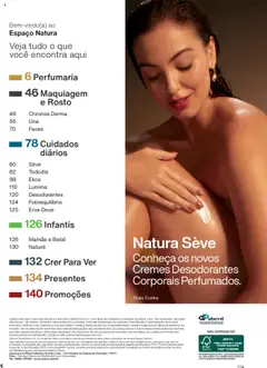 Natura Folheto - válido de 28.07.2025 | Página: 4 | Produtos: Maquiagem, Revista