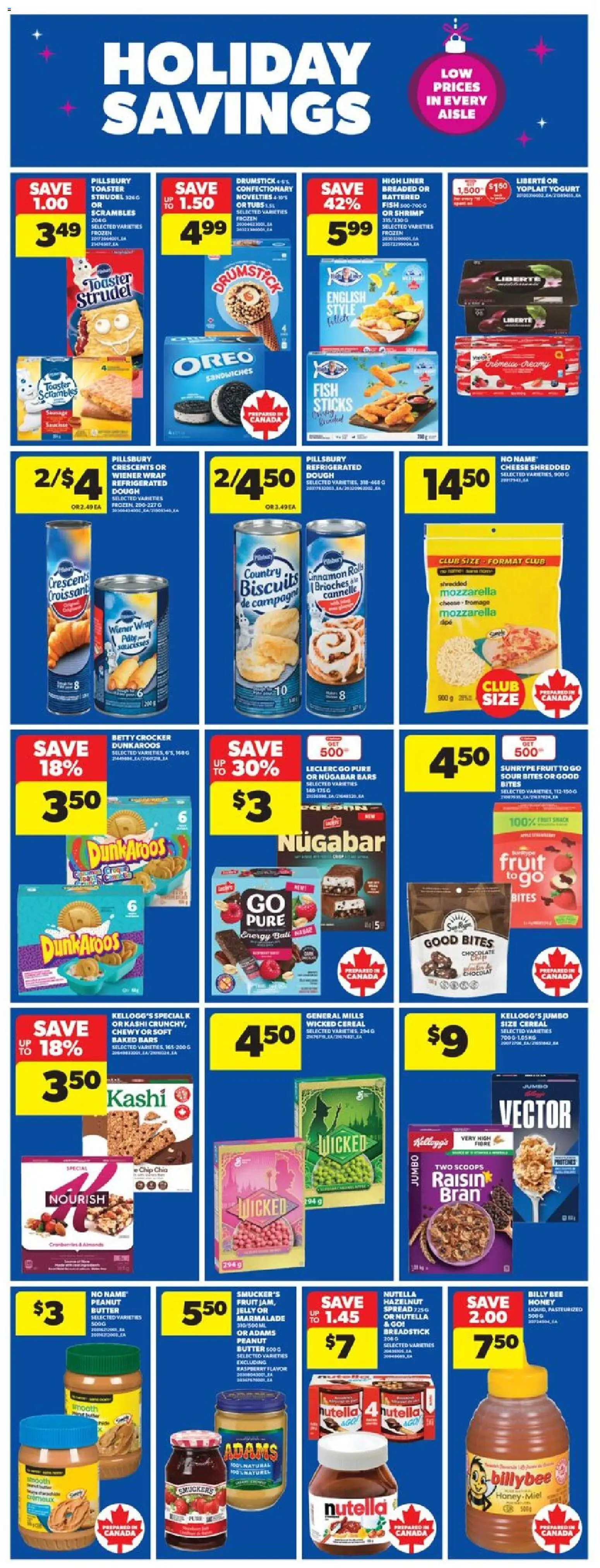 Real Canadian Superstore flyer valid from 30.10.2025 | Page: 23 | Products: Fish, Butter, Cheese, Yogurt