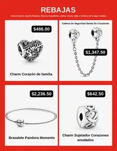 Nuevas ofertas de Pandora válidas en toda la República Mexicana desde el 15.06.2025. ¡Encuentra las mejores ofertas en Pandora catálogo! | Página: 2 | Productos: Brazalete, Cadena