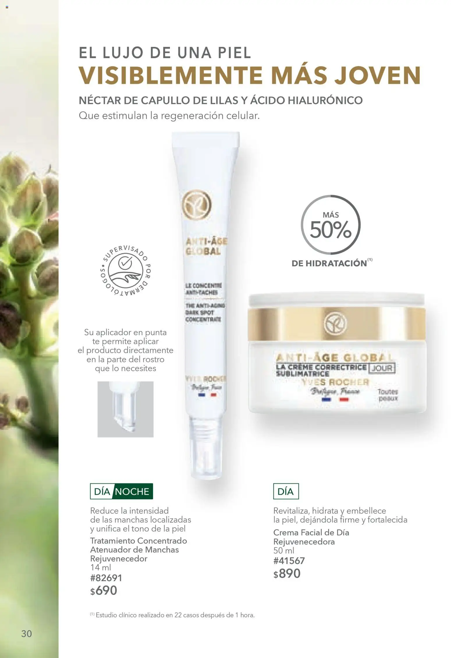 Nuevas ofertas de Yves Rocher válidas en toda la República Mexicana desde el 03.03.2026. ¡Encuentra las mejores ofertas en Yves Rocher campaña 4 2026! | Página: 30 | Productos: Crema, Atenuador, Té