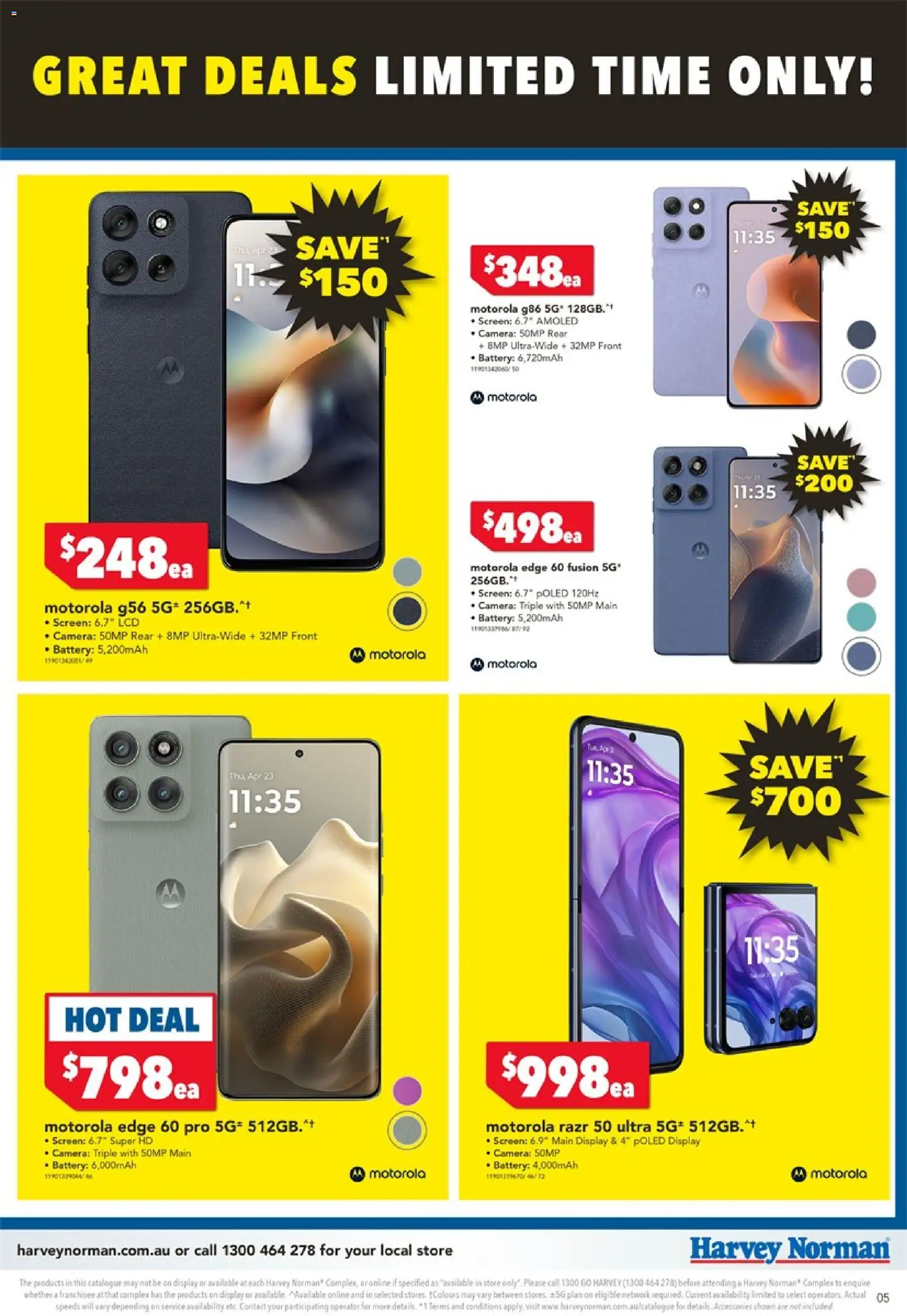 Harvey Norman catalogue - valid from 24.12.2025 | Page: 5 | Products: Battery, Accessories, Camera, Screen