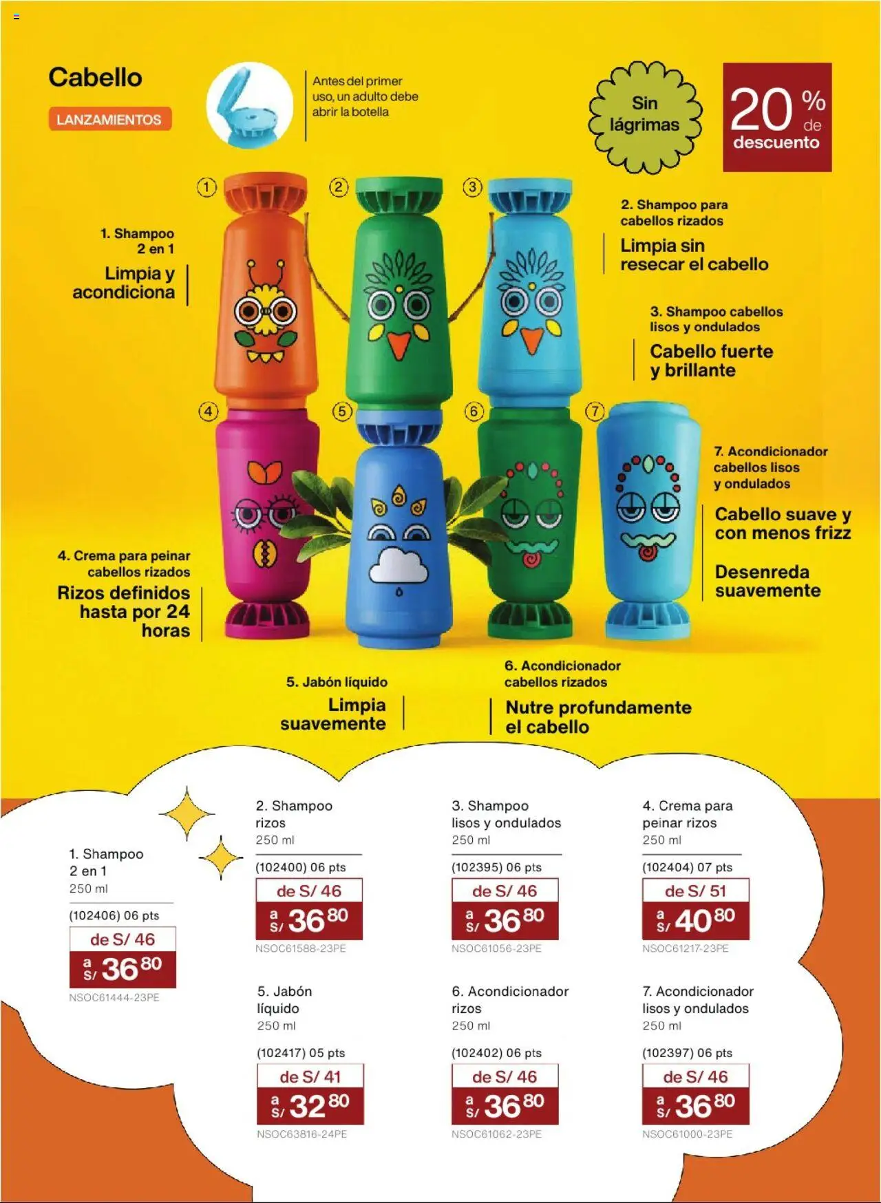 Catálogo Natura válido desde 24.05.2025 | Página: 143 | Productos: Shampoo, Acondicionador, Jabón, Crema