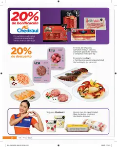 Nuevas ofertas de Chedraui válidas en toda la República Mexicana desde el 03.07.2025. ¡Encuentra las mejores ofertas en Chedraui folleto Cuesto Menos! | Página: 2