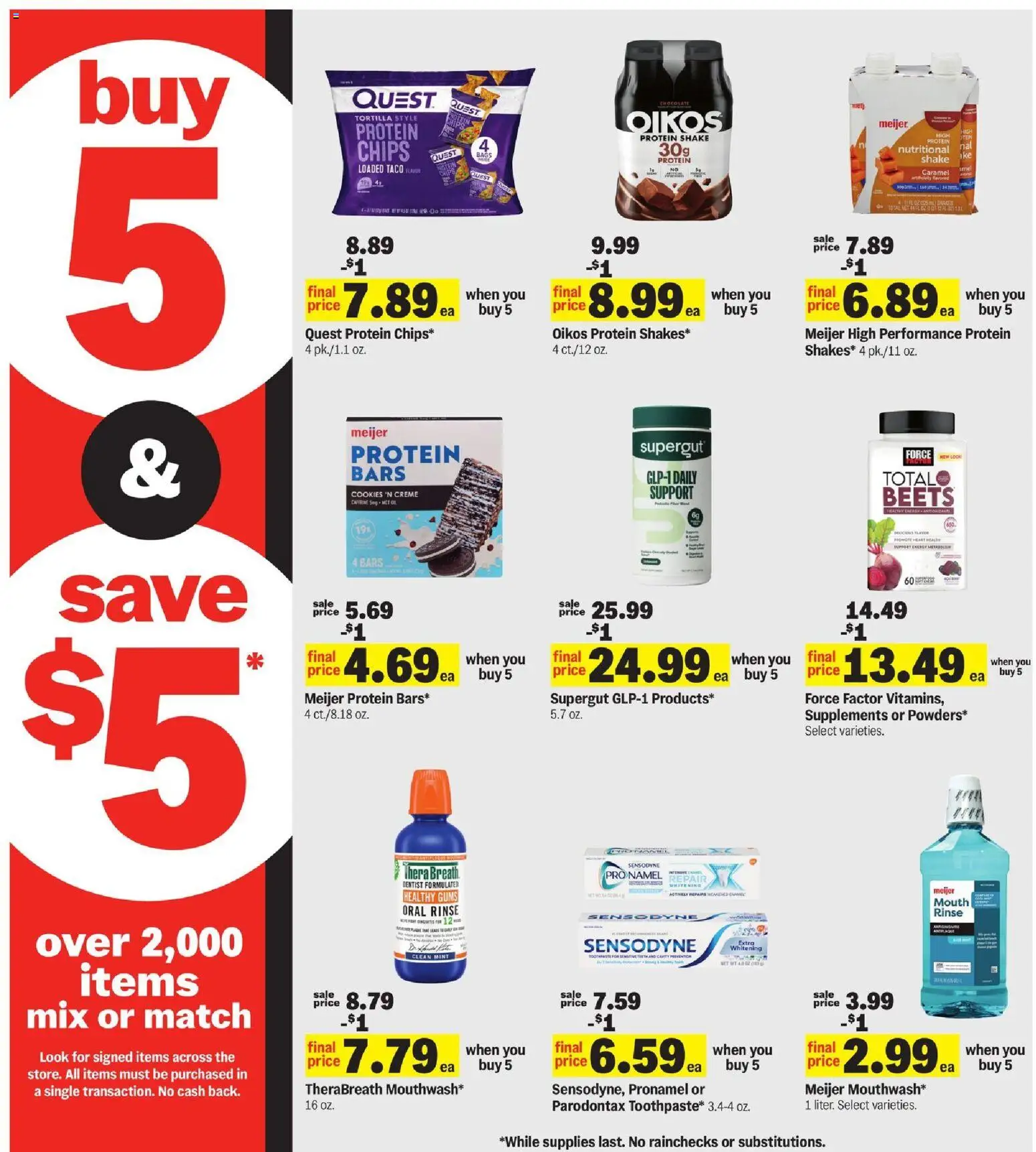 Meijer Weekly Ad - MI - valid from 25.03.2026 | Page: 13 | Products: Rice, Chips, Cookies