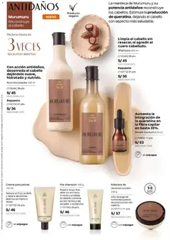 Vista previa de folleto Natura catálogo  - Ciclo 6 de la Natura válido desde 31.03.2026 | Página: 144 | Productos: Máscara, Shampoo, Acondicionador, Crema