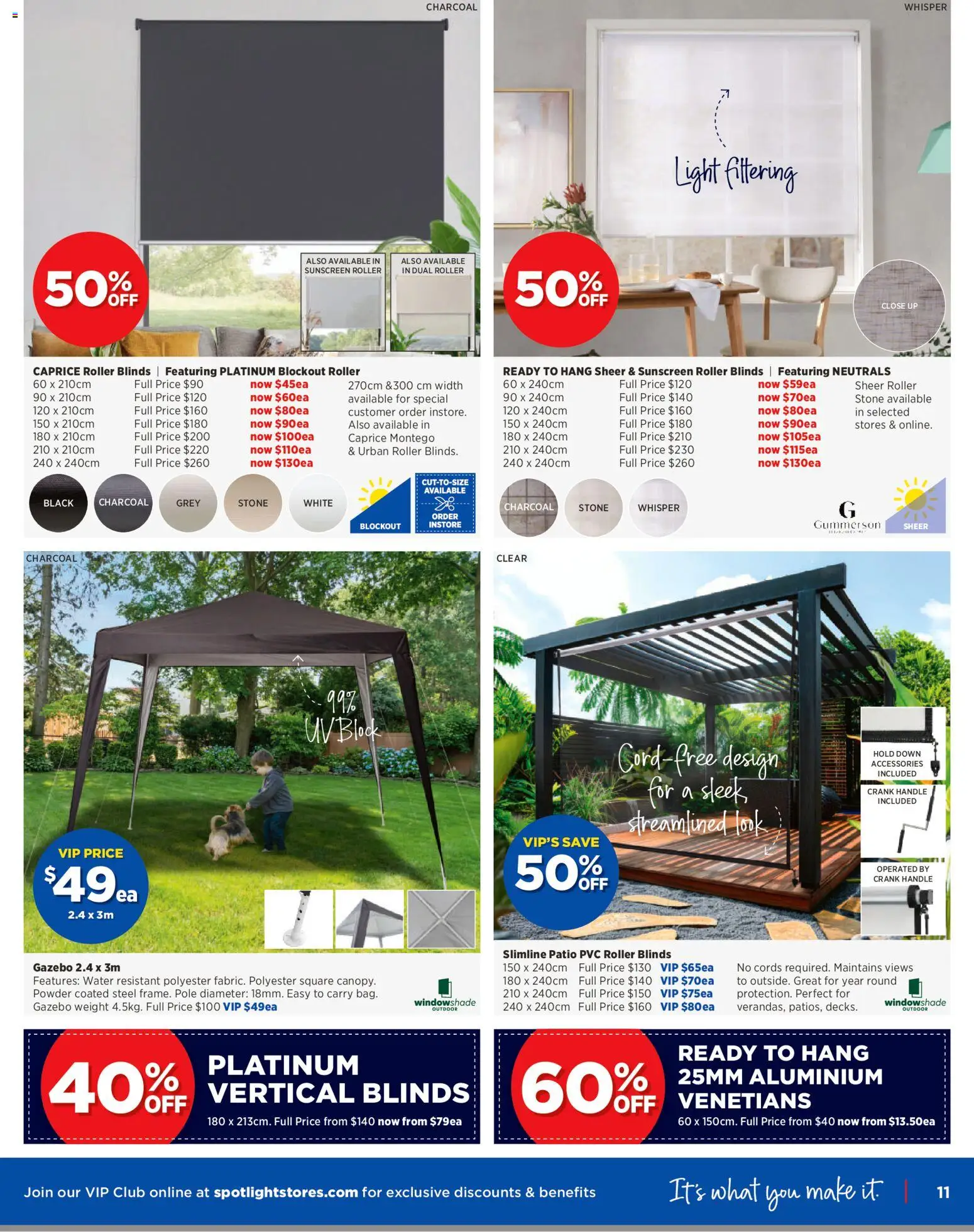 Spotlight catalogue - valid from 05.03.2026 | Page: 11 | Products: Sunscreen, Water, Accessories, Weight