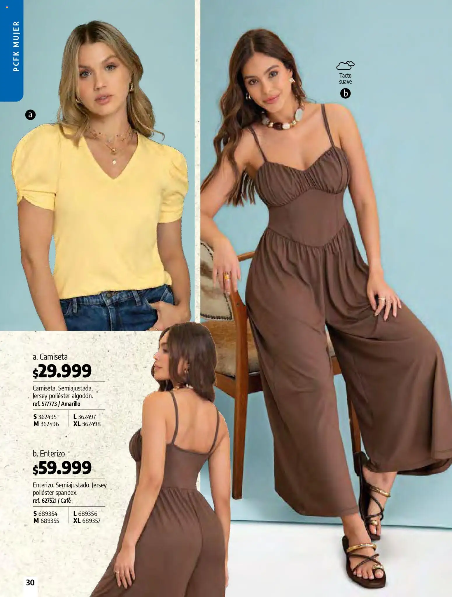 Pacifika revista - valida desde el 01.04.2026 | Página: 30 | Productos: Camiseta, Café, Enterizo