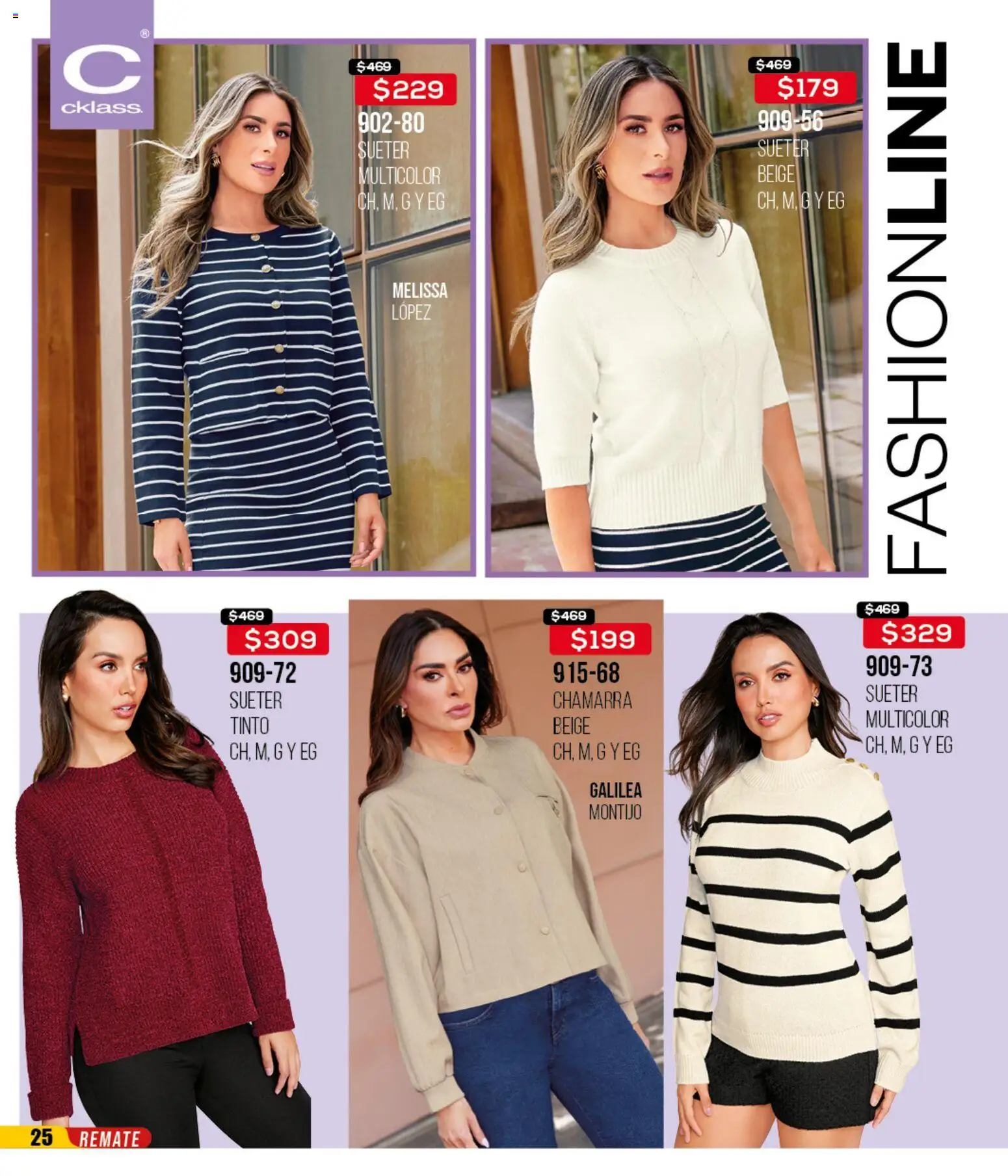 Nuevas ofertas de Cklass válidas en toda la República Mexicana desde el 14.04.2026. ¡Encuentra las mejores ofertas en Cklass catálogo 3X2 Digital Ropa! | Página: 26 | Productos: Suéter, Chamarra