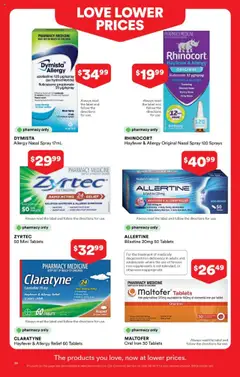 Preview of Priceline Pharmacy  Catalogue  - valid from 16.10.2025 | Page: 24 | Products: Iron, Treatment, Tablets, Allergy