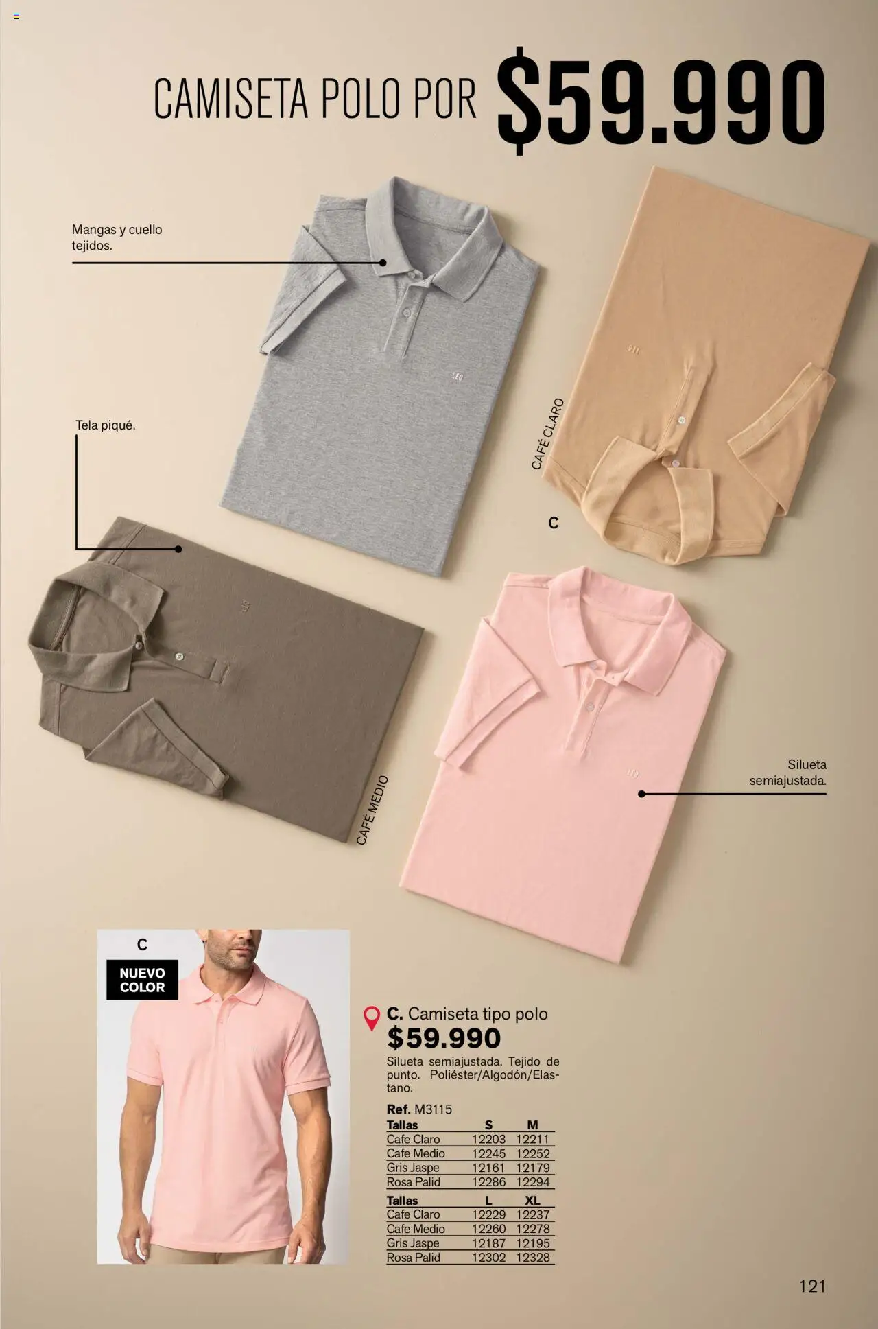 Leonisa revista - valida desde el 04.08.2025 | Página: 121 | Productos: Camiseta, Cuello, Café