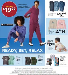 Preview of King Soopers weekly ads valid from 26.12.2025 | Page: 4 | Products: Hoodie, Pants, Underwear, Socks