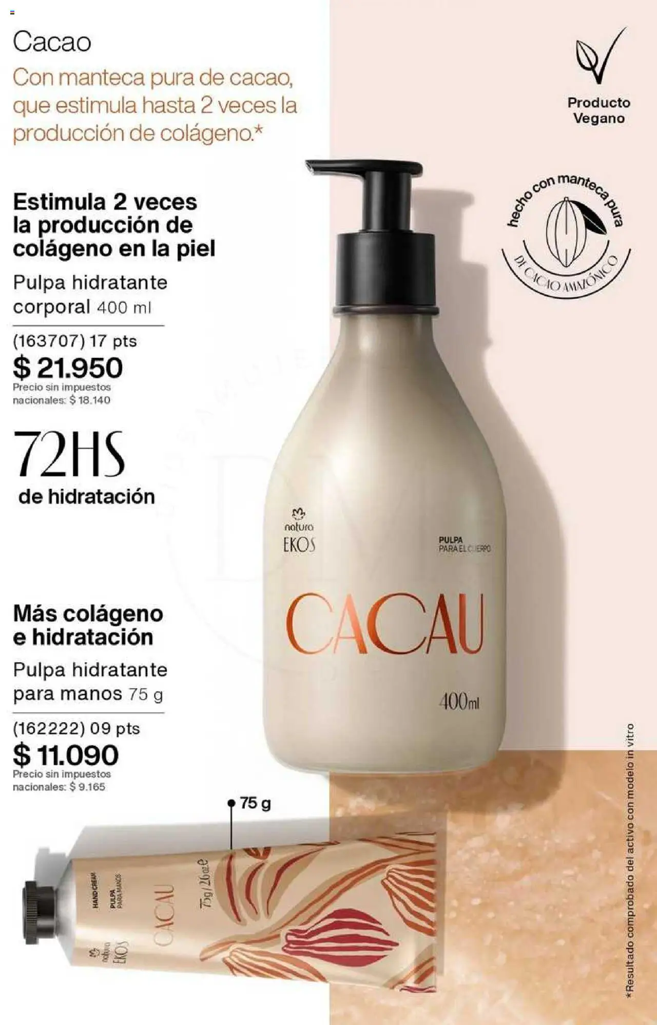 Catálogo Natura Ciclo 8 │ válido desde el 03.06.2025 | Página: 165 | Productos: Manteca, Cacao