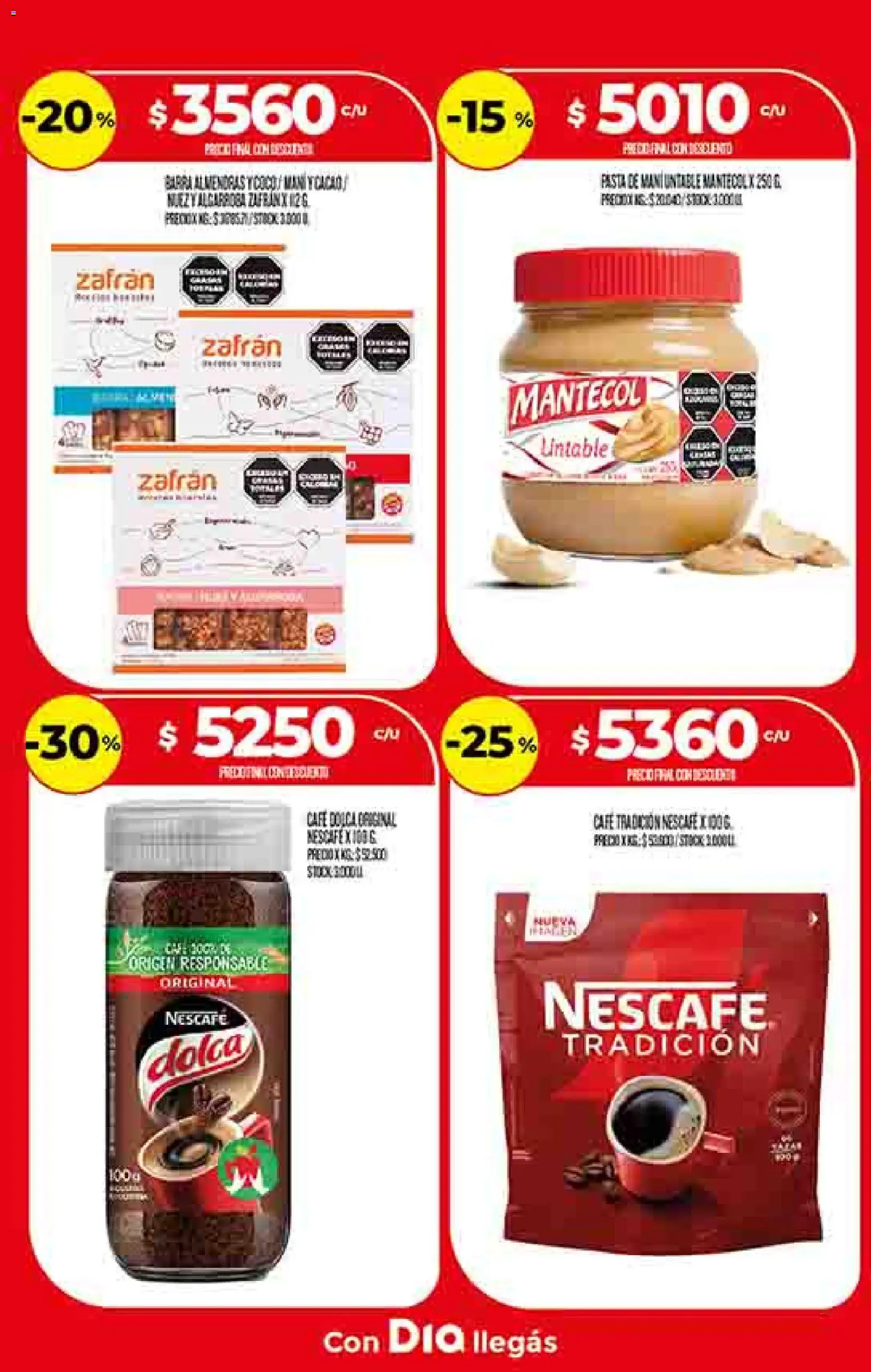 Dia - Ofertas │ válido desde el 26.12.2025 | Página: 18 | Productos: Almendras, Mani, Café, Pasta