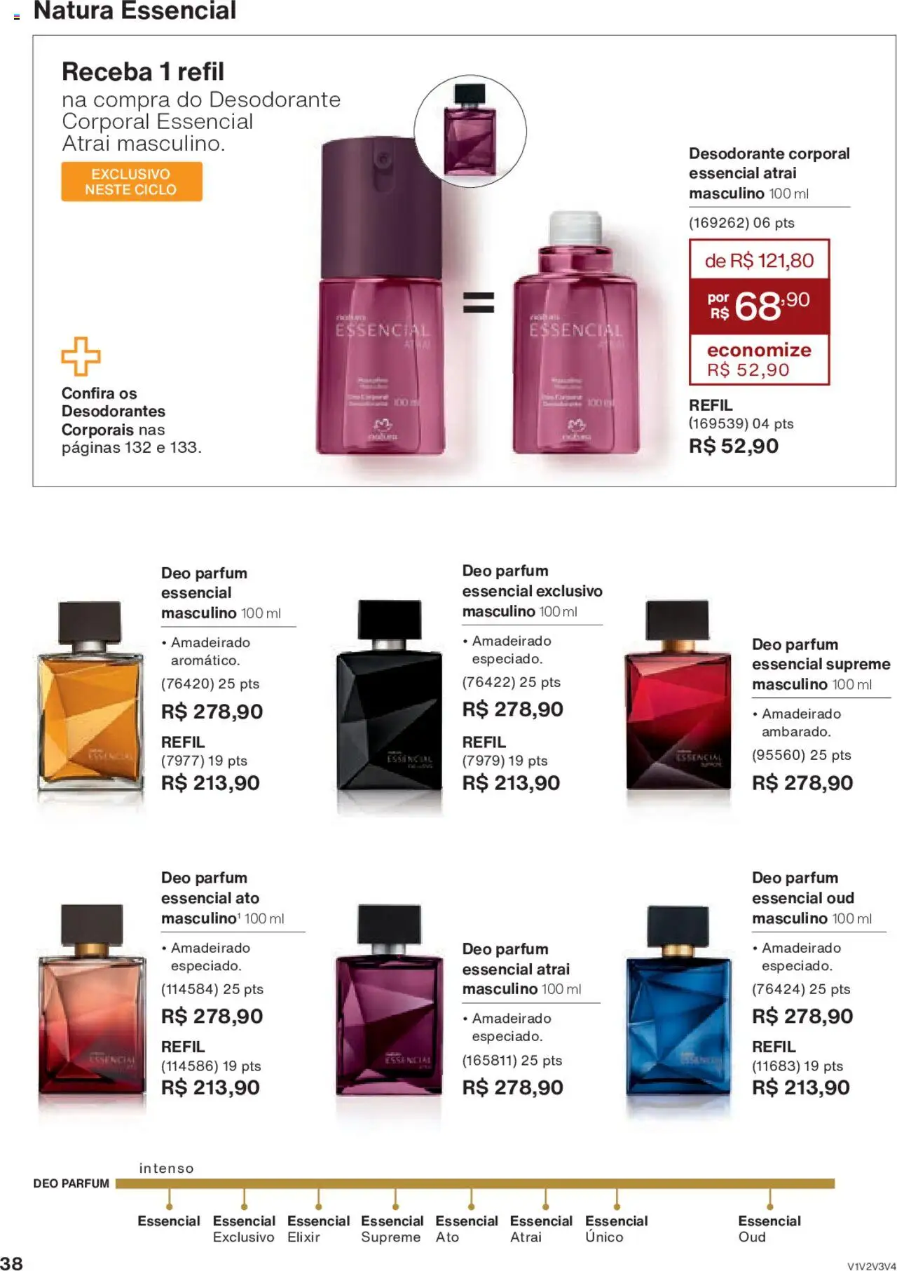 Natura Folheto - válido de 15.06.2025 | Página: 38 | Produtos: Desodorante