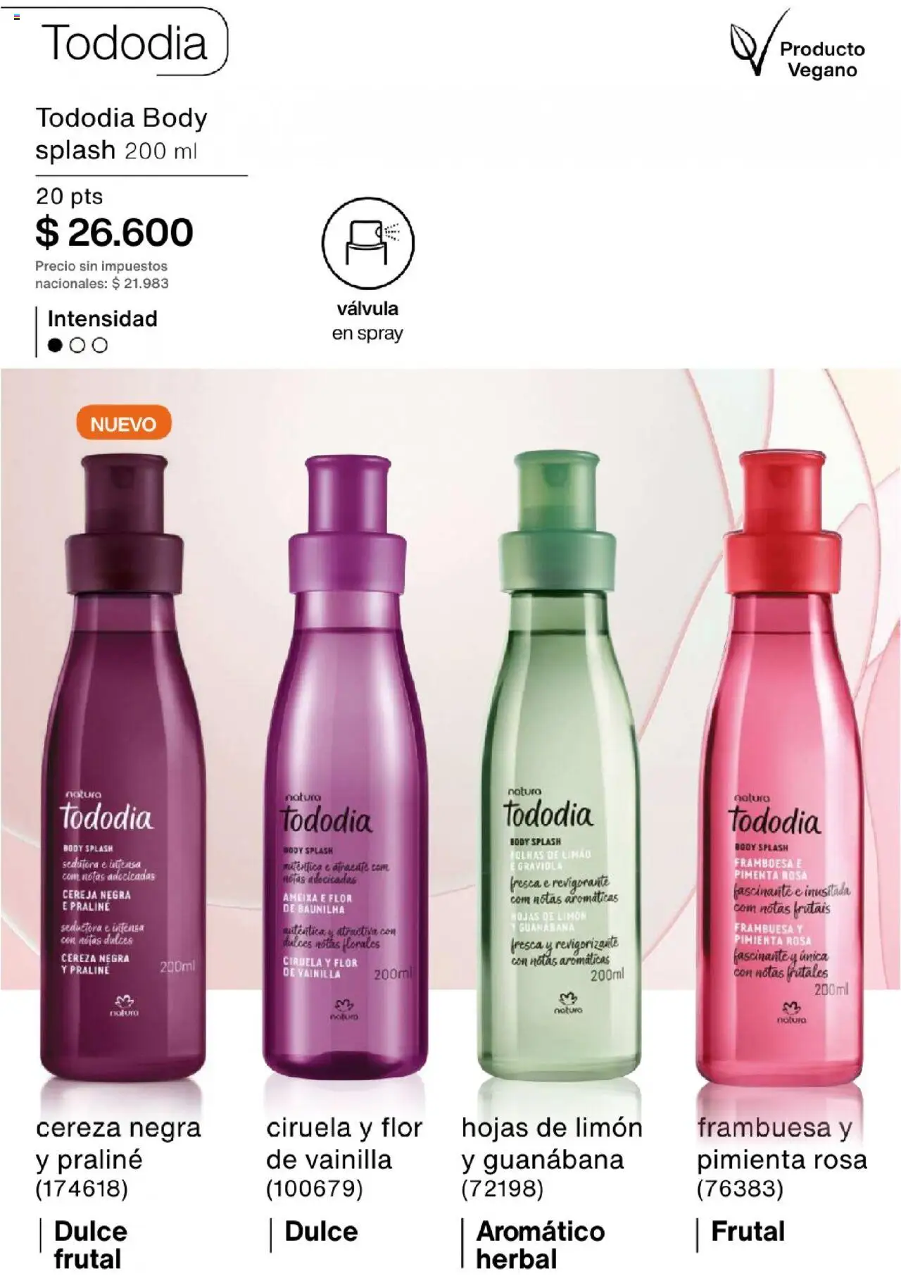 Catálogo Natura Ciclo 13 │ válido desde el 11.09.2025 | Página: 120 | Productos: Body, Pimienta, Limón