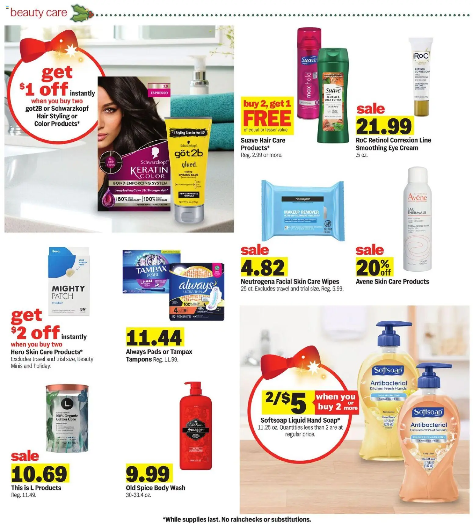Meijer Weekly Ad - MI - valid from 19.11.2025 | Page: 35 | Products: Makeup Remover, Shampoo, Soap, Lemon