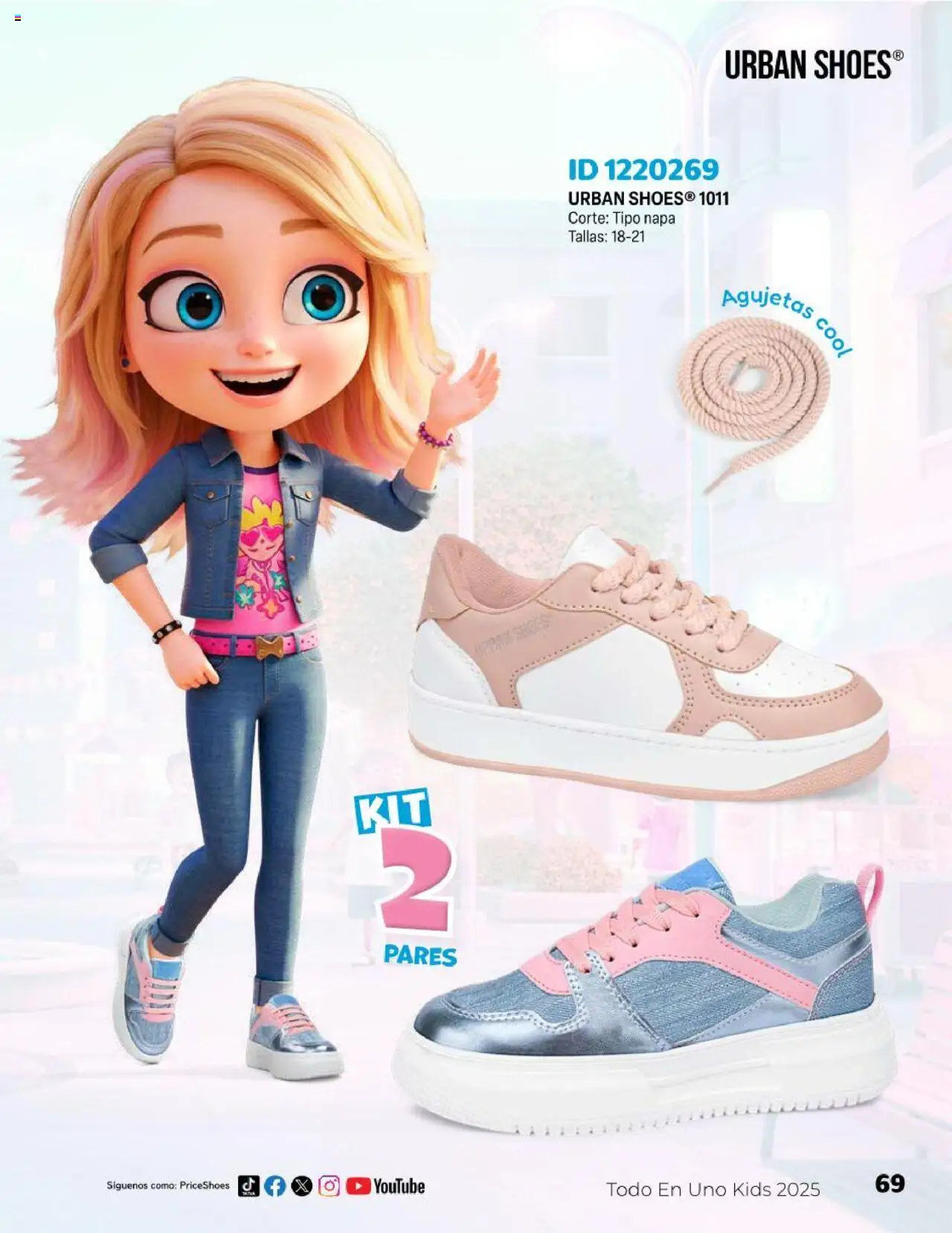 Nuevas ofertas de Price Shoes válidas en toda la República Mexicana desde el 23.04.2025. ¡Encuentra las mejores ofertas en Price Shoes catálogo Kids! | Página: 69