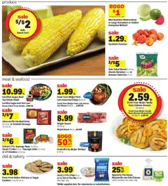 Meijer Weekly Ad - MI - valid from 13.07.2025 | Page: 2 | Products: Corn, Cheese, Cookies, Seafood