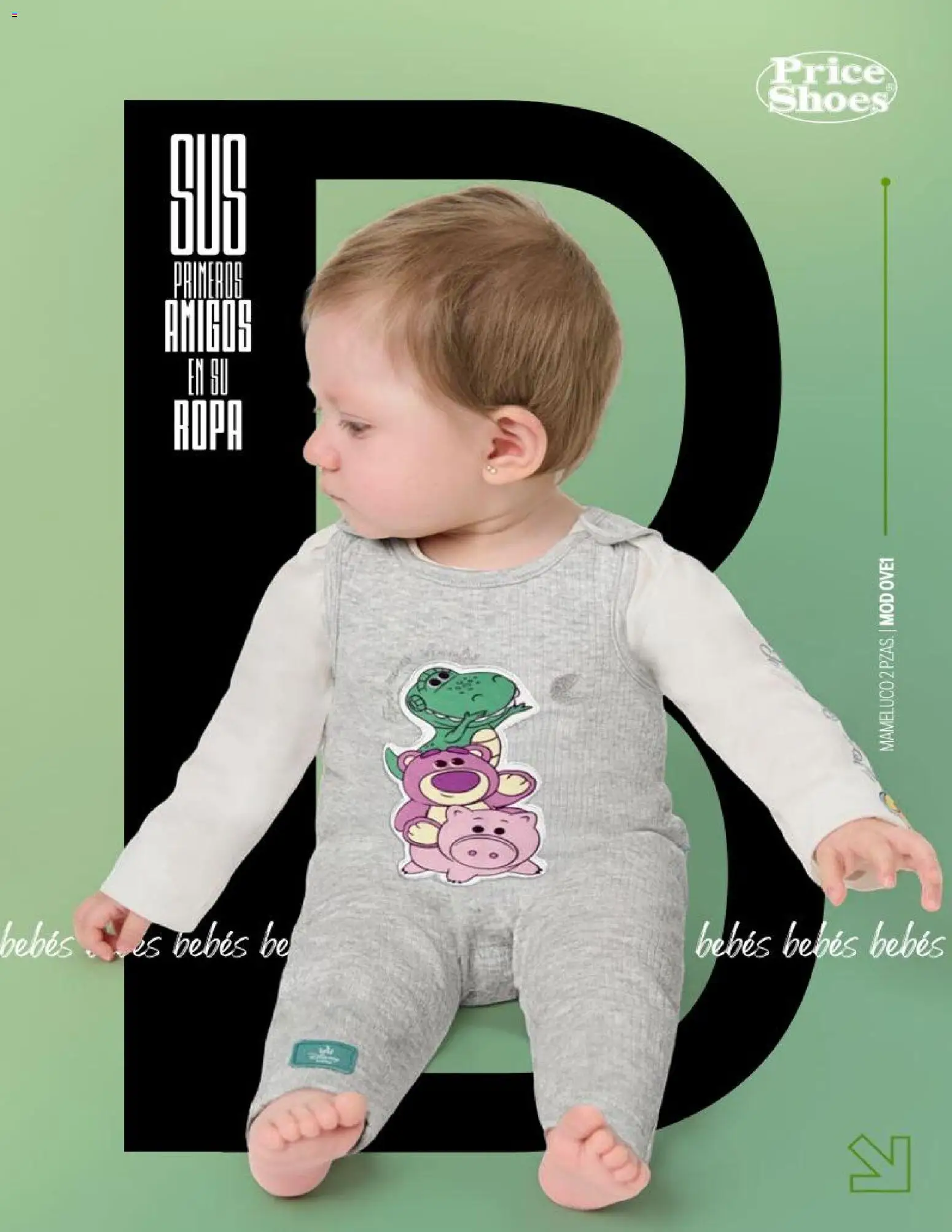 Nuevas ofertas de Price Shoes válidas en toda la República Mexicana desde el 14.03.2026. ¡Encuentra las mejores ofertas en Price Shoes catálogo Licencias! | Página: 7 | Productos: Ropa, Mameluco